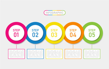 Timeline infographics design