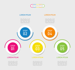 Timeline infographics design