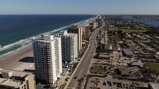 Aerial Of Daytona Beach, Florida