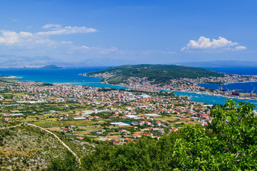 Fototapeta na wymiar The cityscape Trogir, Croatia.