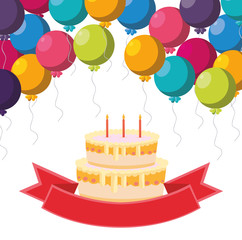 sweet cupcake birthday with balloons helium frame