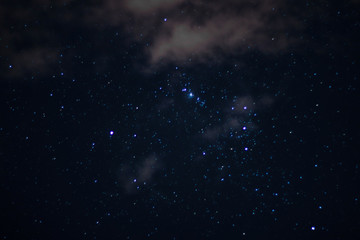 céu noturno estrelas