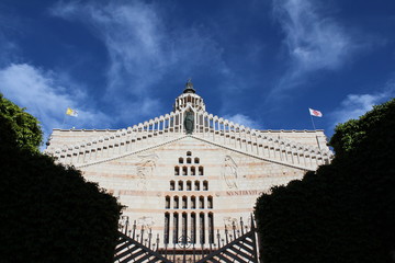  The Catholic Church, the Basilica of Annunciation in Nazareth, Israel