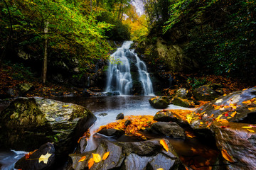 youthful waterfall