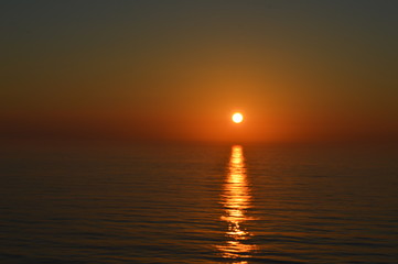 Coucher de soleil