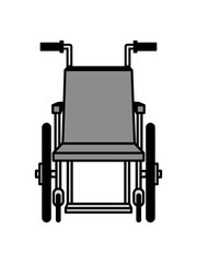 rollstuhl behinderung gehen laufen sitzen rollen stuhl schieben fahren r&auml;der krank krankenhaus betreuen krankenpfleger erholen clipart design