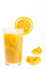 Lulo fruit from Colombia - Solanum quitoense