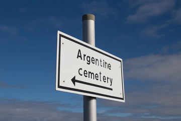 Cementerio de guerra Islas Malvinas War cemetery
