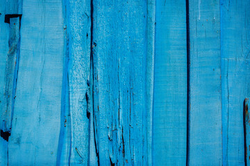 Fototapeta na wymiar Abstract wood background with cracked paint. Can be used as a poster or background for design. Free space for inscriptions.