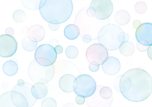 水彩 水玉 泡 背景 テクスチャ にじみ 青 Stock Illustration Adobe Stock