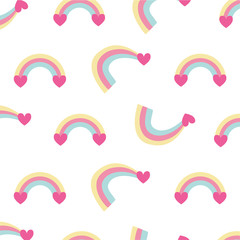 Rainbows and Flying Hearts