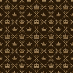 Royal background vector  