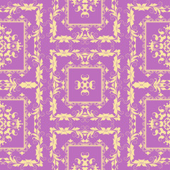 abstract background with floral ornament