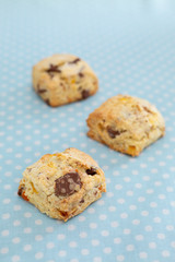 チョコチップとオレンジのスコーン