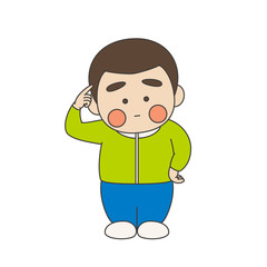 少年キャラクター困る