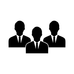 people icon. person icon. User Icon in trendy flat style isolated on grey background.