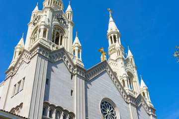 Obraz premium St Peter and Paul Church in San Francisco, USA.