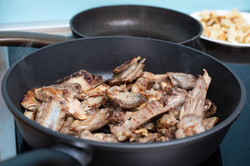 roasted prime rib closeup