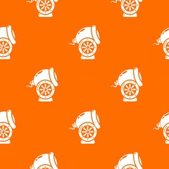Small gun pattern vector orange for any web design best