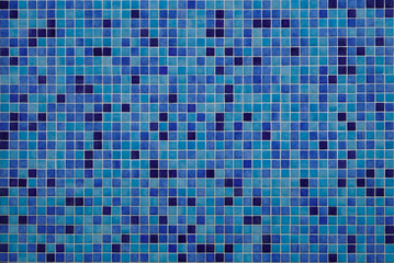 simple blue mosaic pattern