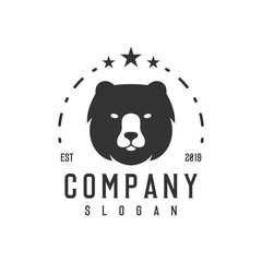 bear logo vector