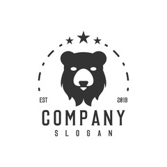 bear logo vector