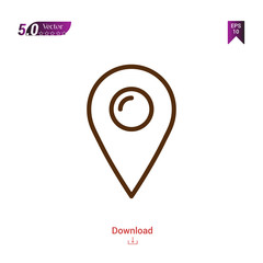 PLACEHLOADER icon. placehloader icon vector isolated on white background. man-footwear. Graphic design, mobile application,professions icons 2019 year, user interface. Editable stroke. EPS10 format