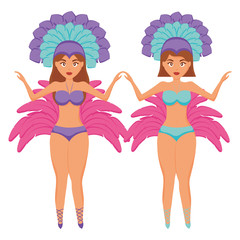 beautiful brazilian garotas characters