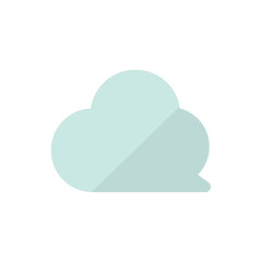 Weather icon /color version ( cloud , cloudy day ) 