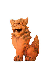 Chinese guardian lions