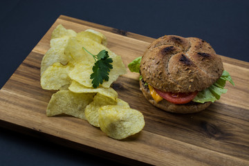 homemade craft burgers