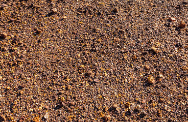 ground texture of dry soil
