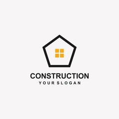 construction logo template