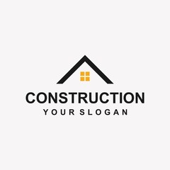 construction logo template