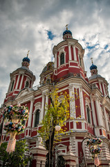 Fototapeta na wymiar Church of the Holy Martyr Clement Pope in Moscow