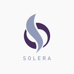 Fototapeta premium Business Logo Design. Letter S icon template