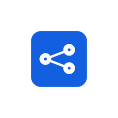 Share On Social Media Icons design symbols for technology business all company