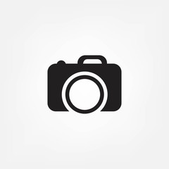 Camera icon flat