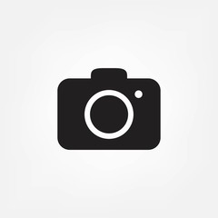 Camera icon flat