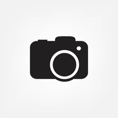 Camera icon flat