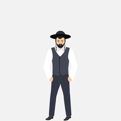 Jew man character