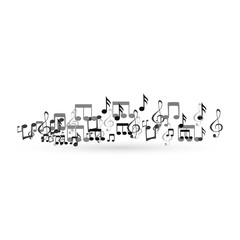 Music notes, design element,