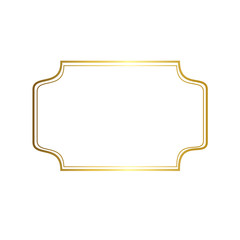 Vector Vintage Frame for monograms border ornament square. Engraved ink art. Isolated frame illustration element.