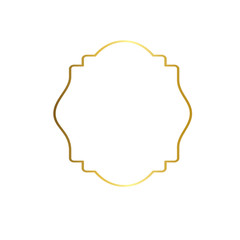 Vector Vintage Frame for monograms border ornament square. Engraved ink art. Isolated frame illustration element.