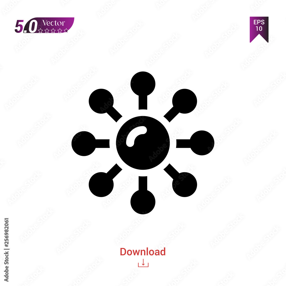 Poster outline black networking icon. networking icon vector isolated on white background. graphic design, 