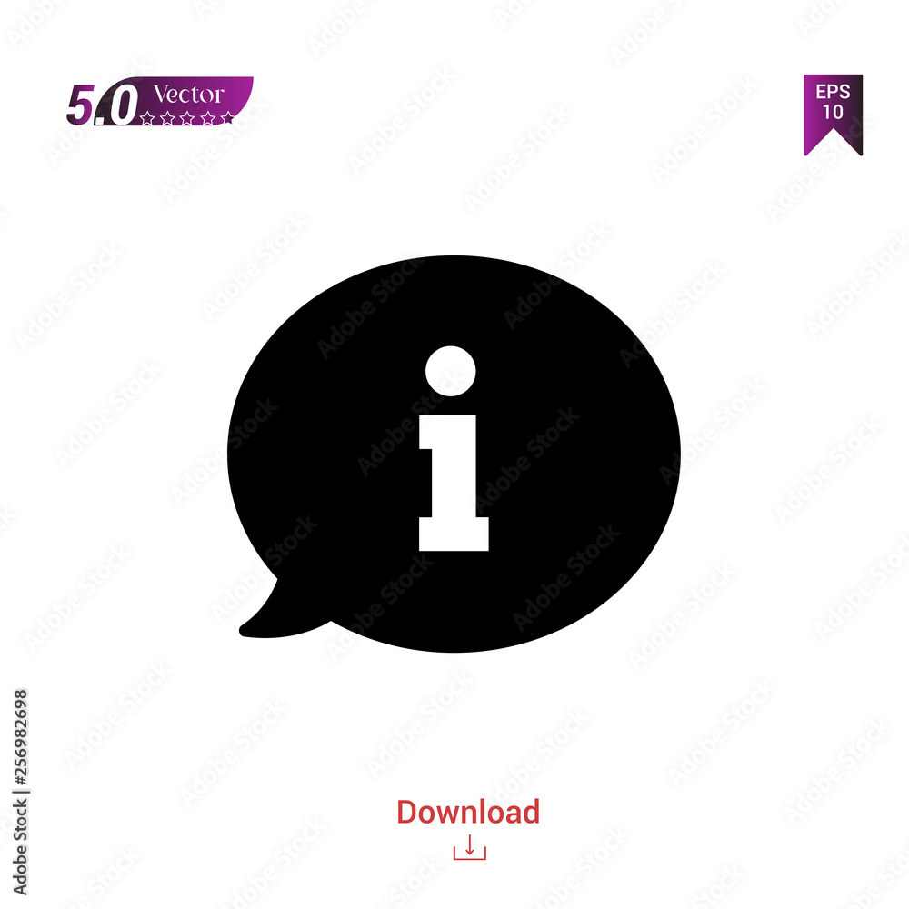 Poster outline black speech-bubble icon. speech-bubble icon vector isolated on white background. graphic de