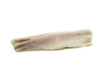 forellenfilet fischfilet filet fisch isoliert freigestellt auf weißen Hintergrund, Freisteller