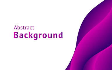 Wave abstract background vector