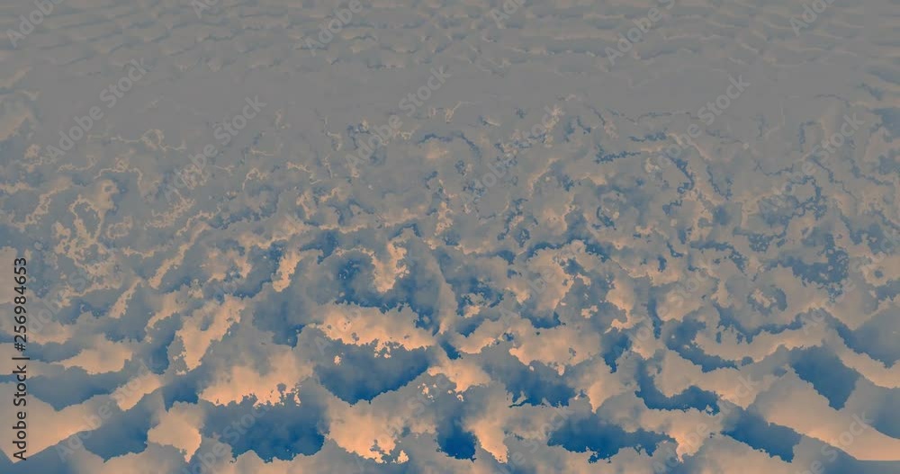 Poster 60fps abstract cg geometric colorful loopable background - different colored moving texture seamless