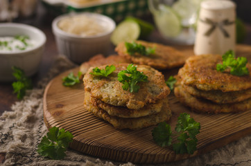 Delish potato pancakes prepare home